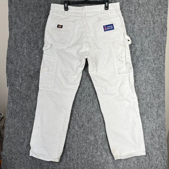 Dickies Sherwin Williams Painters 36x32 Streetwear Artist Skater Baggy Splatter‎ - Picture 1 of 9